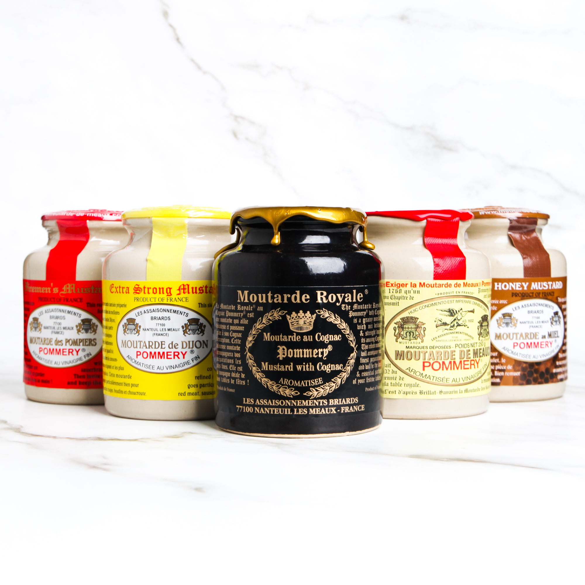 Firemen's Mustard - Moutarde de Meaux Pommery